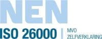 logo van nen iso 26000 MVO zelfverklaring - de vries trappen - duurzaam ondernemen 