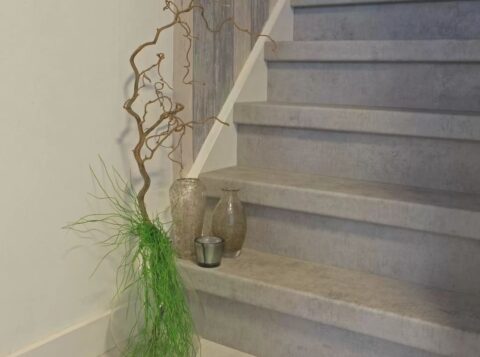 Betonlook traptreden