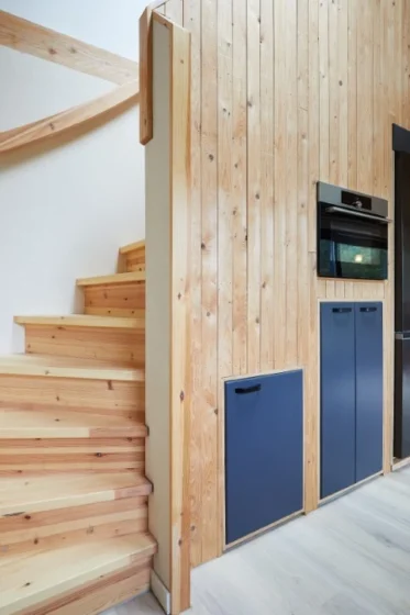 Trap woonkamer nieuwbouw