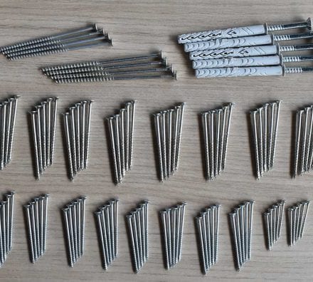 Vurenhouten trapbouwpakket - dichte trap montageset