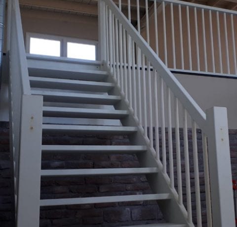 Twee trappen voor Barista Café Emmen