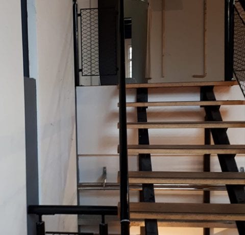 Twee trappen voor Barista Café Emmen