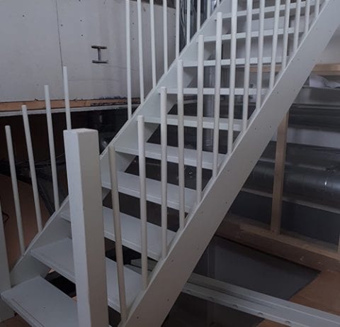 Twee trappen voor Barista Café Emmen