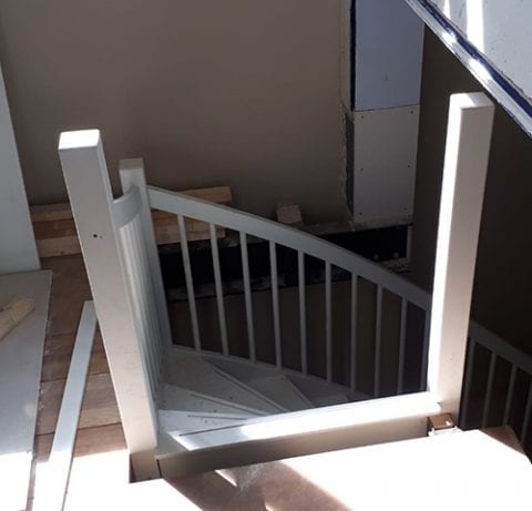 Twee trappen voor Barista Café Emmen