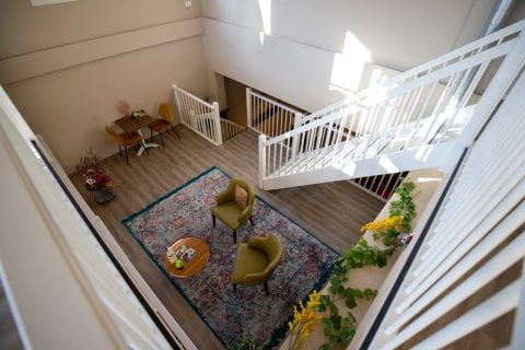 Twee trappen voor Barista Café Emmen