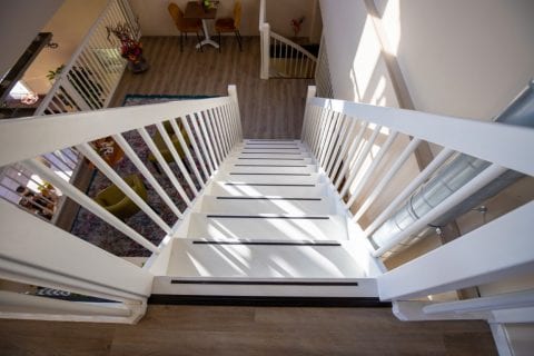 Twee trappen voor Barista Café Emmen