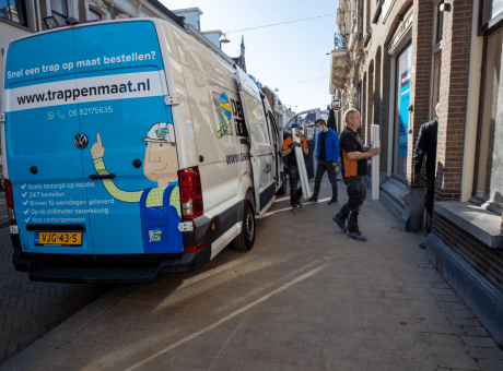 Een bijzondere bestelling: zes trappen in één keer!