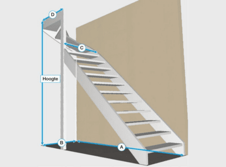 Bovenkwart trap